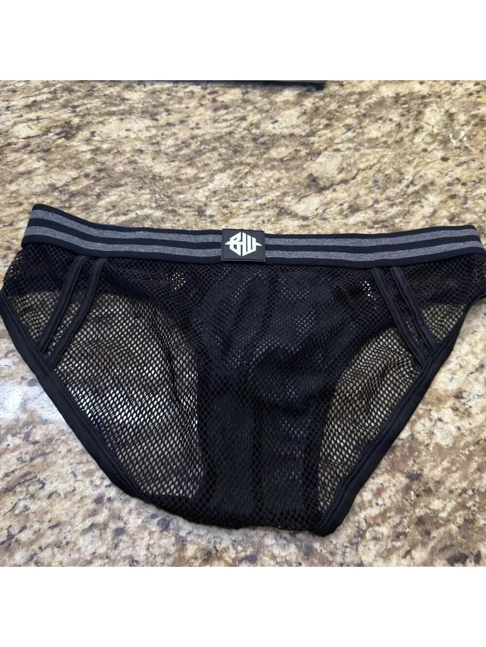 Men's Black Boxers-and-brief